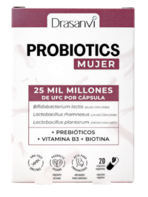 Probiotics Mulher - 20 Cápsulas - Drasanvi